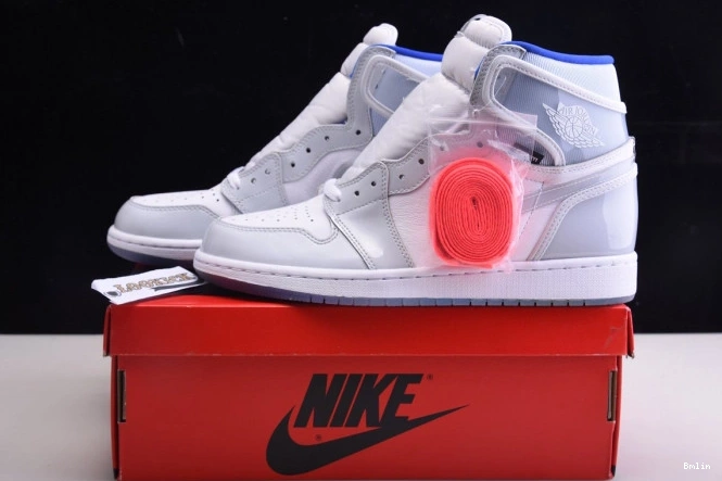 Bmlin Racer High Retro Jordan CK6637-104 Air Zoom 1 Blue White 0716